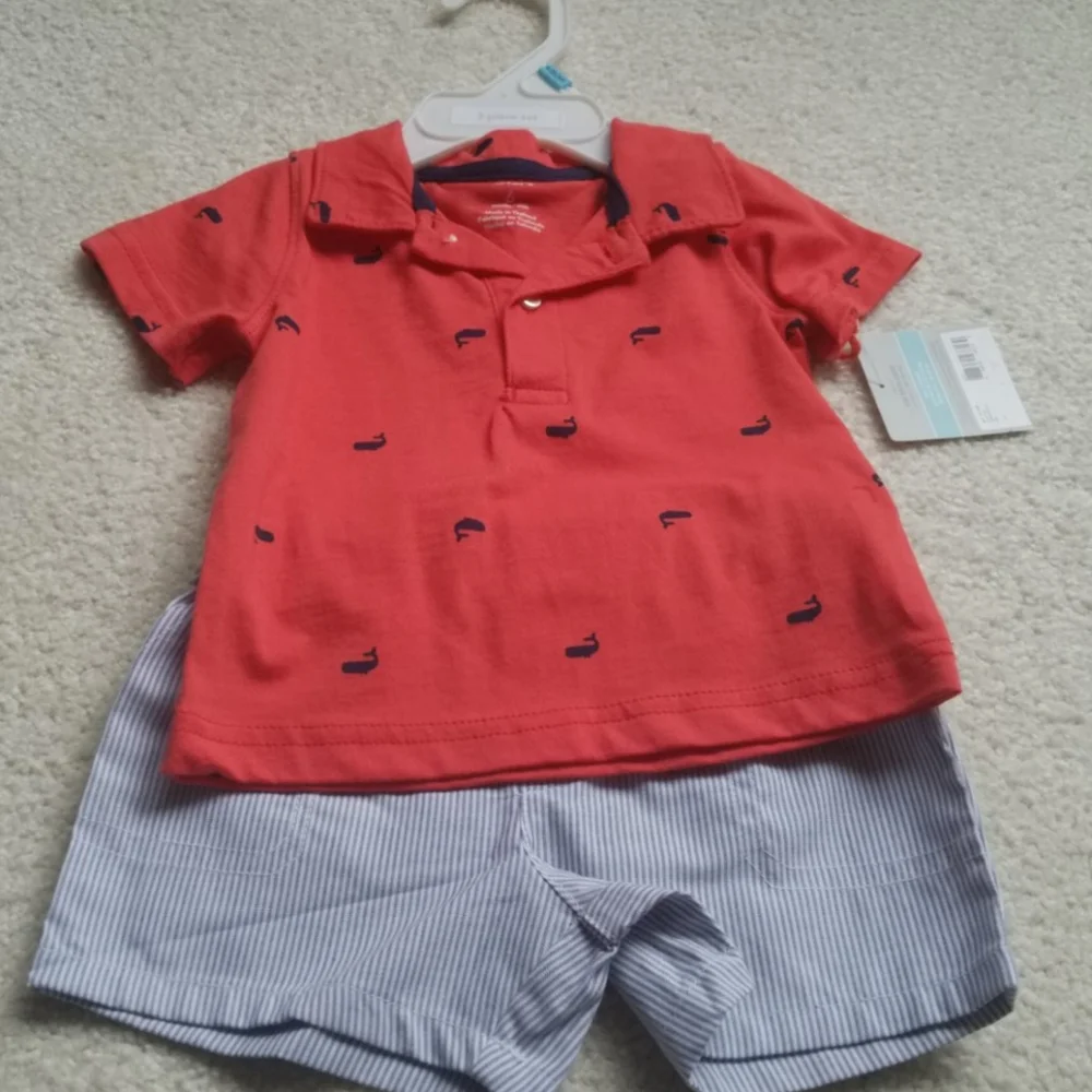 Carter's t-shirt and short set